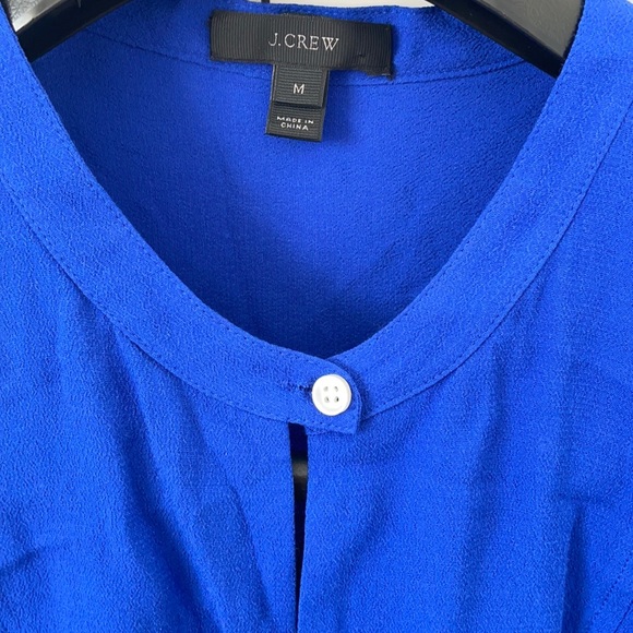 J. Crew Blue Casual Tunic Dress Medium - Picture 6 of 8